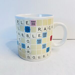 Coffee Mug Scrabble Board Game Ceramic Cup (2005)